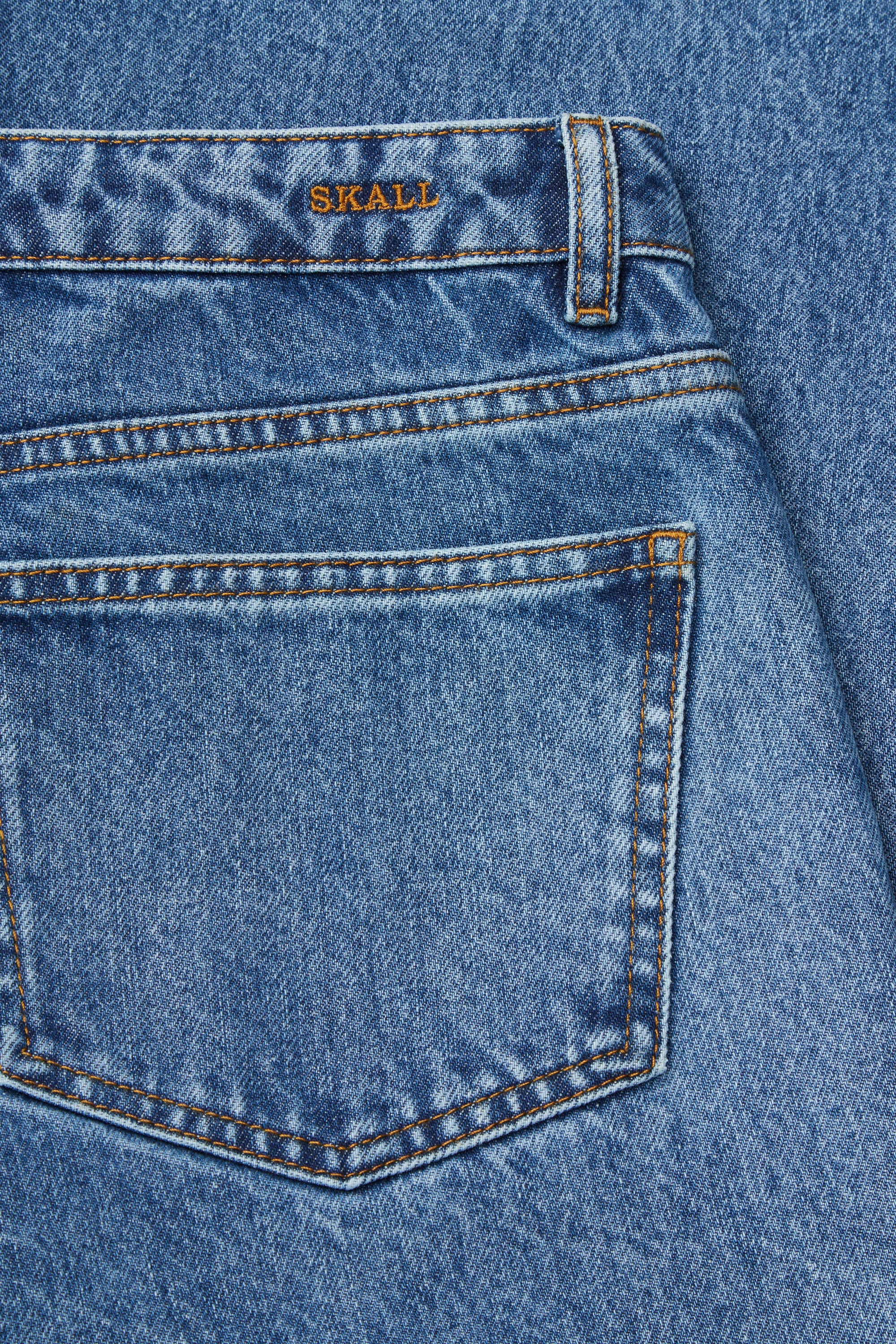 Skall Studio Willow wide jeans Jeans Washed mid blue